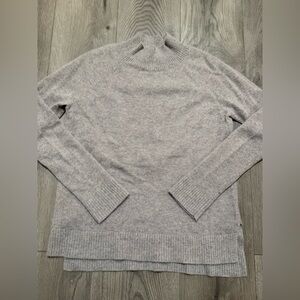 Magaschoni 100% Cashmere Mock Neck Sweater – Size M